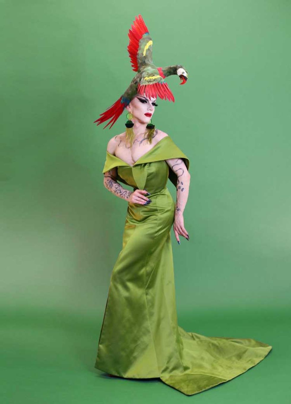 Exclusive: Sasha Velour In A Pride Look For Every Color of the Rainbow