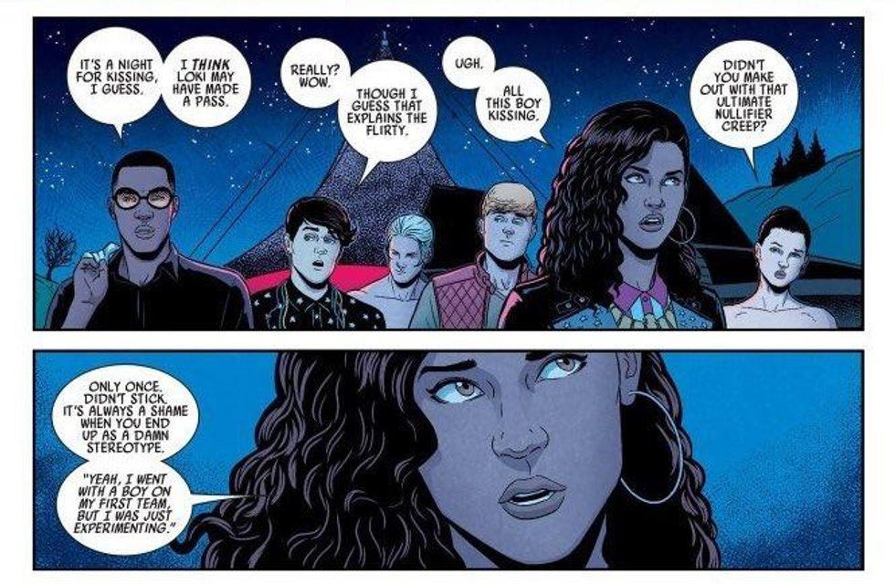 Experimenting with boys