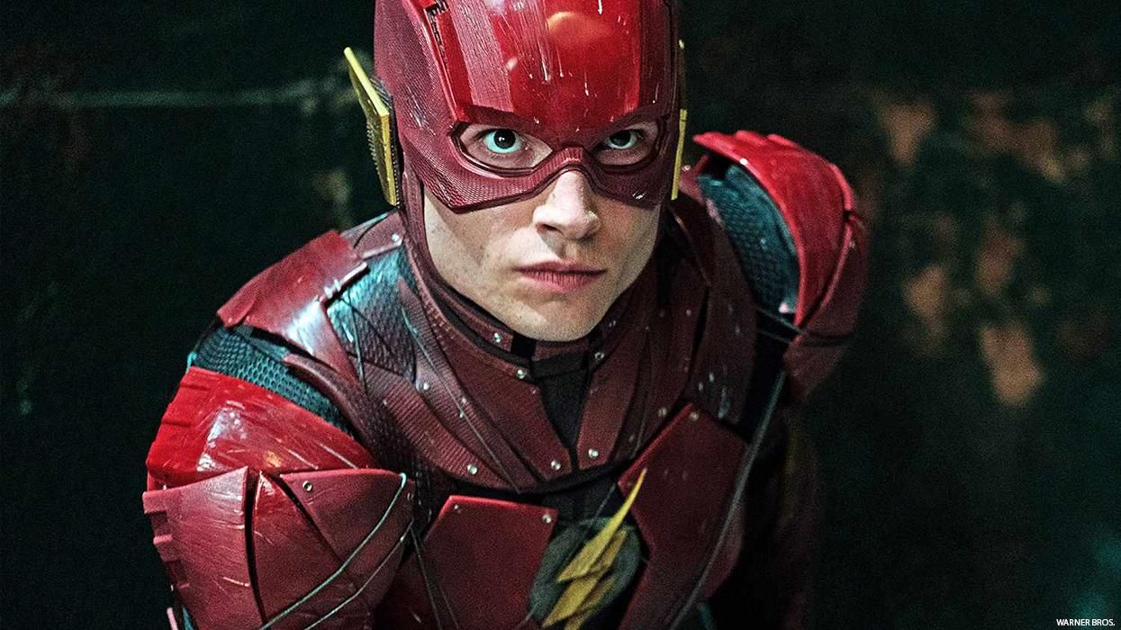 ezra miller in the flash