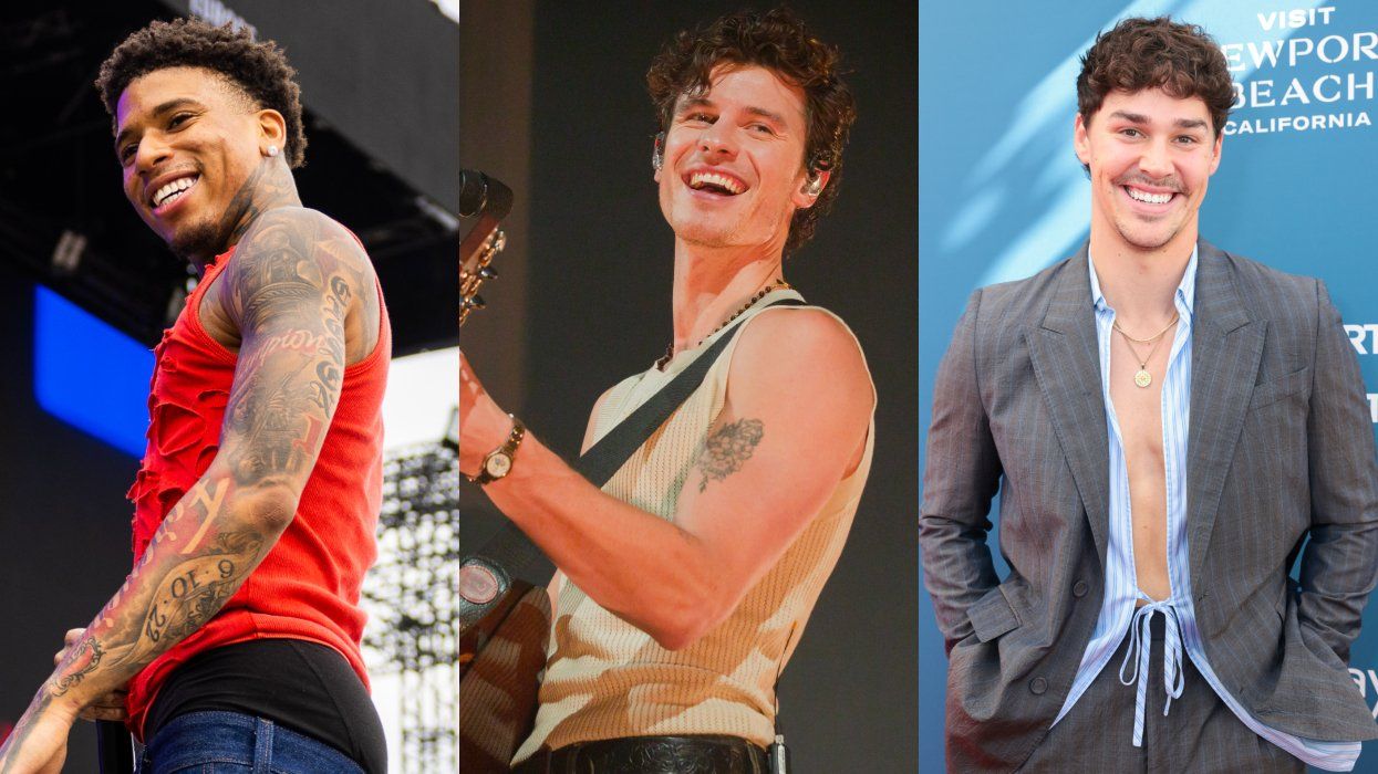 Famous celebrity men who came out as straight: NLE Choppa, Shawn Mendes, Noah Beck