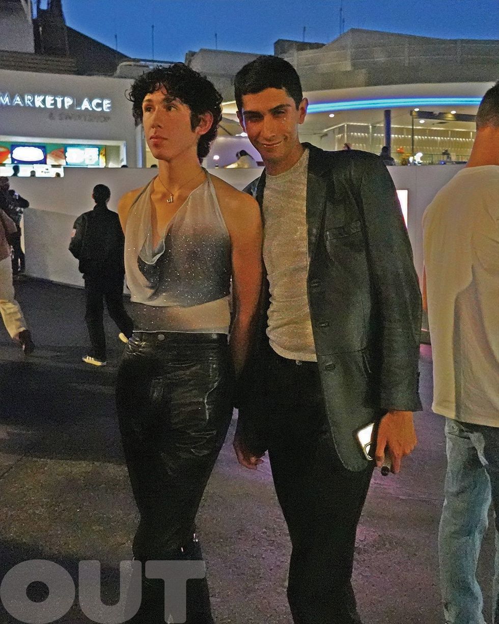 Fans attend Omar Apollo's 'God Said No' tour at the Hollywood Bowl in Los Angeles, California on Saturday, October 5, 2024.