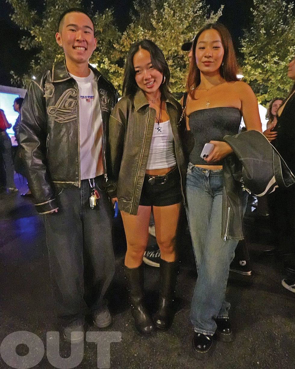 Fans attend Omar Apollo's 'God Said No' tour at the Hollywood Bowl in Los Angeles, California on Saturday, October 5, 2024.