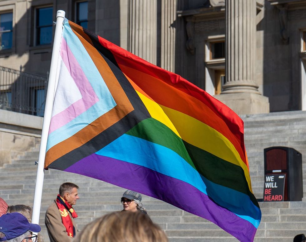February 2023 Boise Idaho protect transgender youth rally