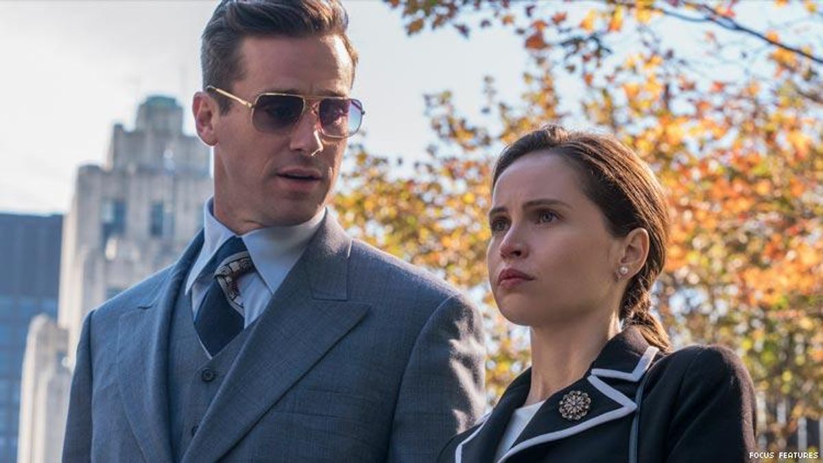 Felicity Jones is Ruth Bader Ginsburg in 'On the Basis of Sex' 
