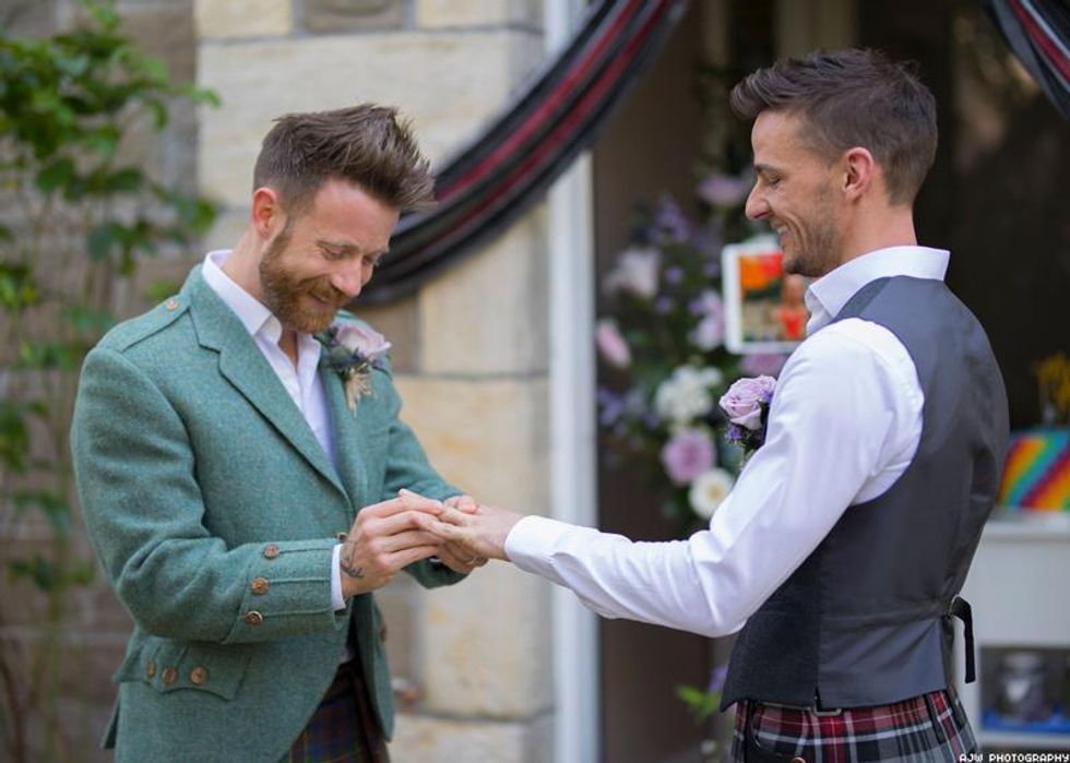 Finlay Wilson and Alan Lambie