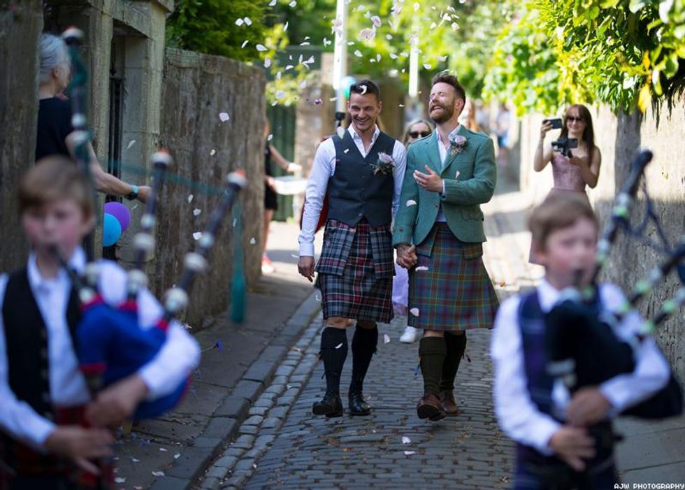 Finlay Wilson and Alan Lambie