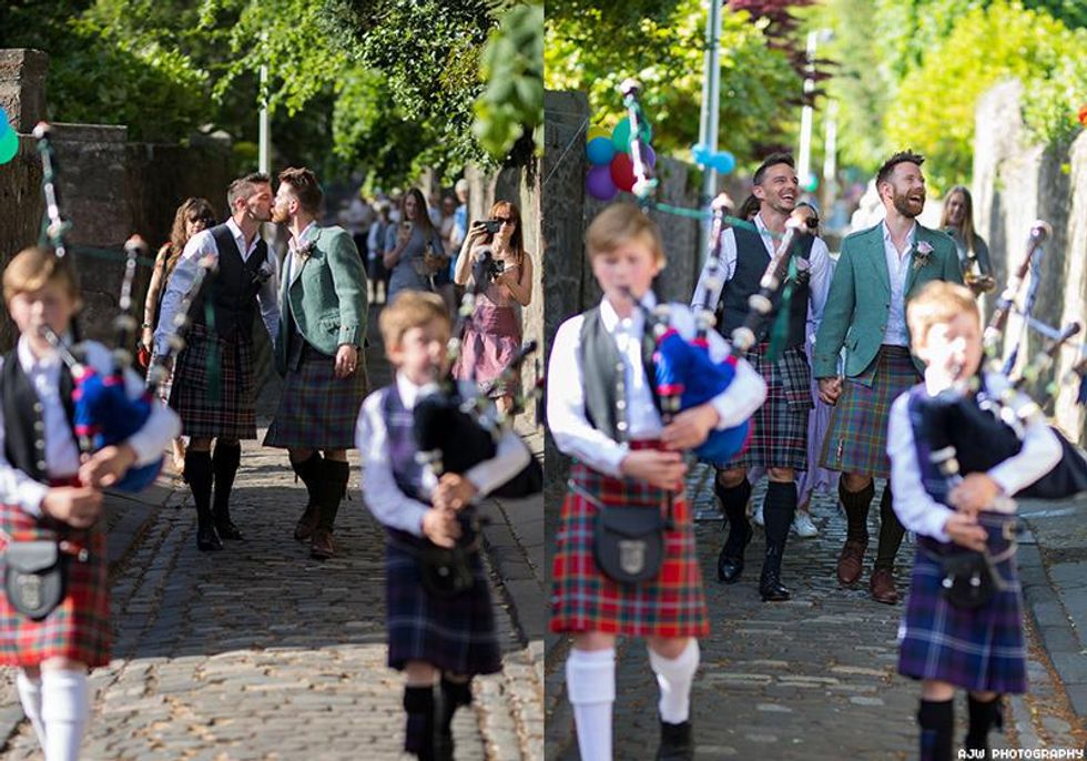 Finlay Wilson and Alan Lambie