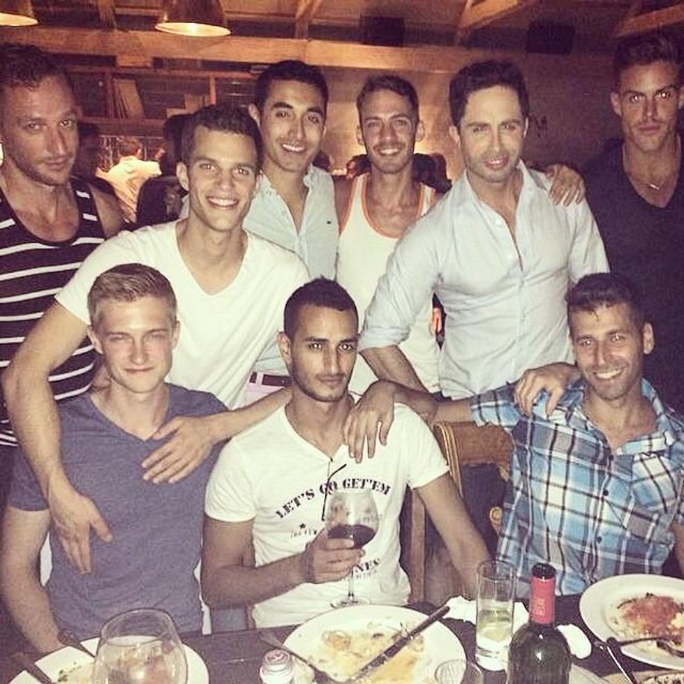 First night in tel aviv at restaurant the salon !