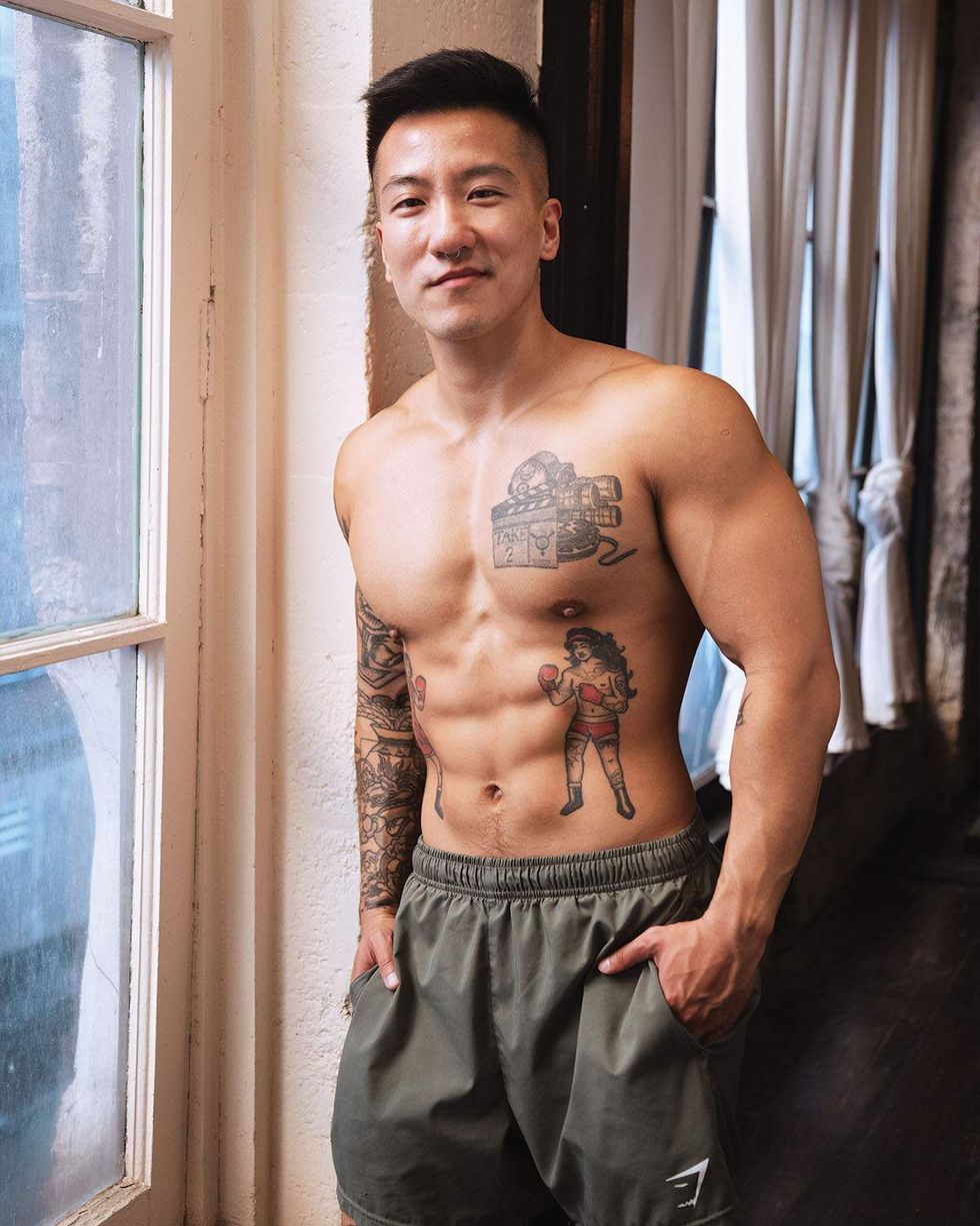 fitness trainer Landyn Pan