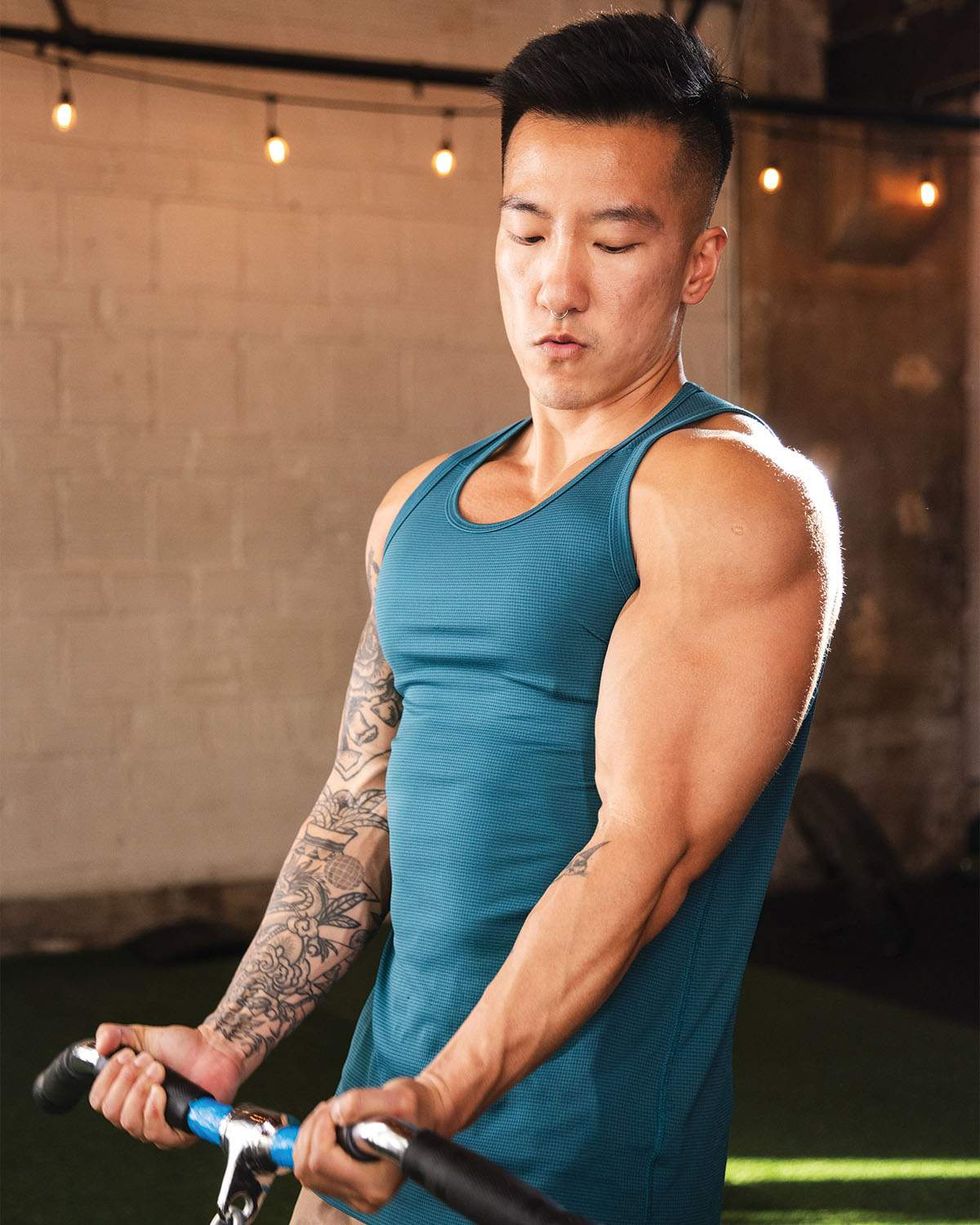 fitness trainer Landyn Pan