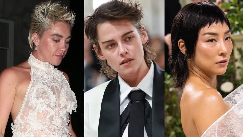 Florence Pugh, Kristen Stewart; Greta Lee
