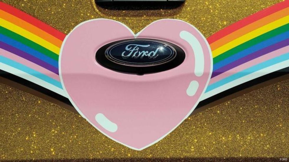 Ford Responds to Homophobic Slur With A Very Gay Truck