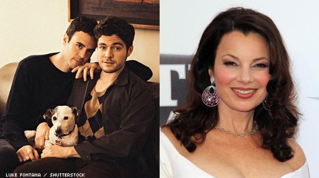 Fran Drescher and couple