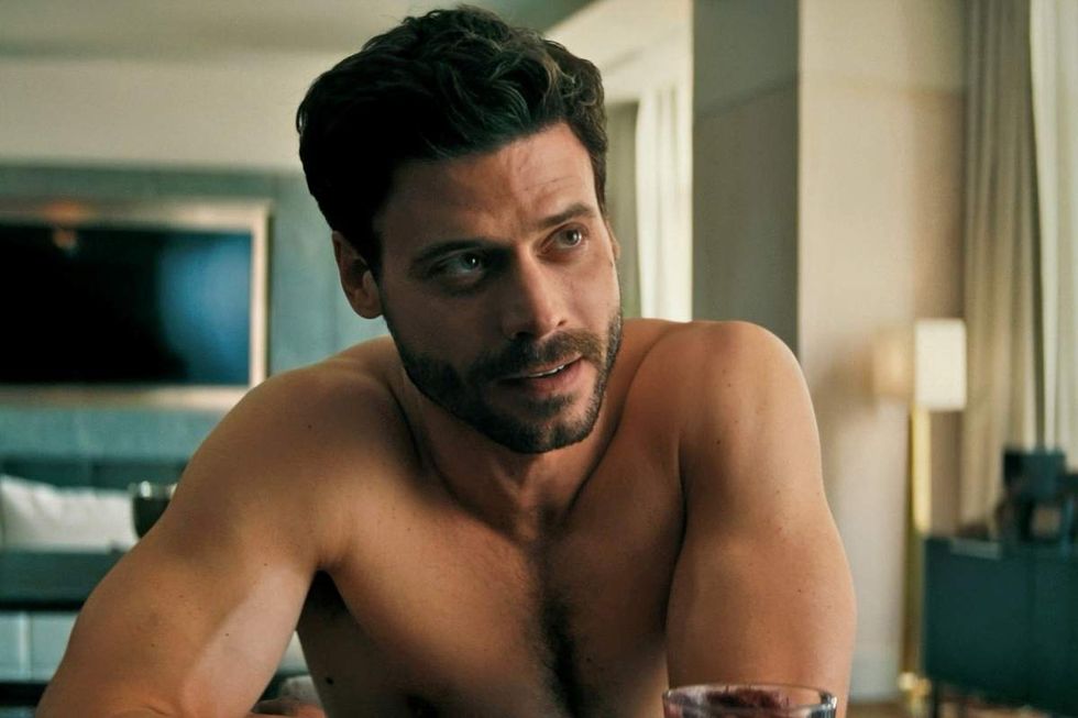 Fran\u00e7ois Arnaud as Scott Hunter on Heated Rivalry season 1 episode 3