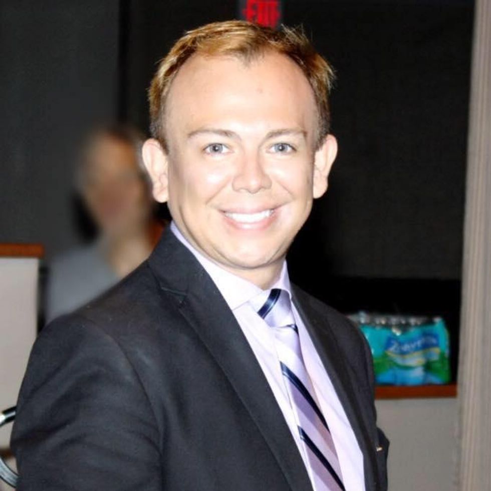 Francesco Duberli (Miami, FL), a gay, Latino man and CEO of Survivors Pathway