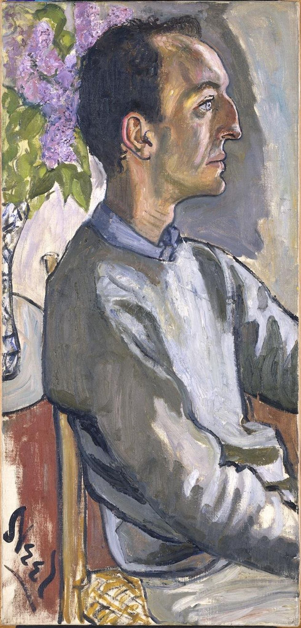 'Frank O'Hara' by Alice Neel.