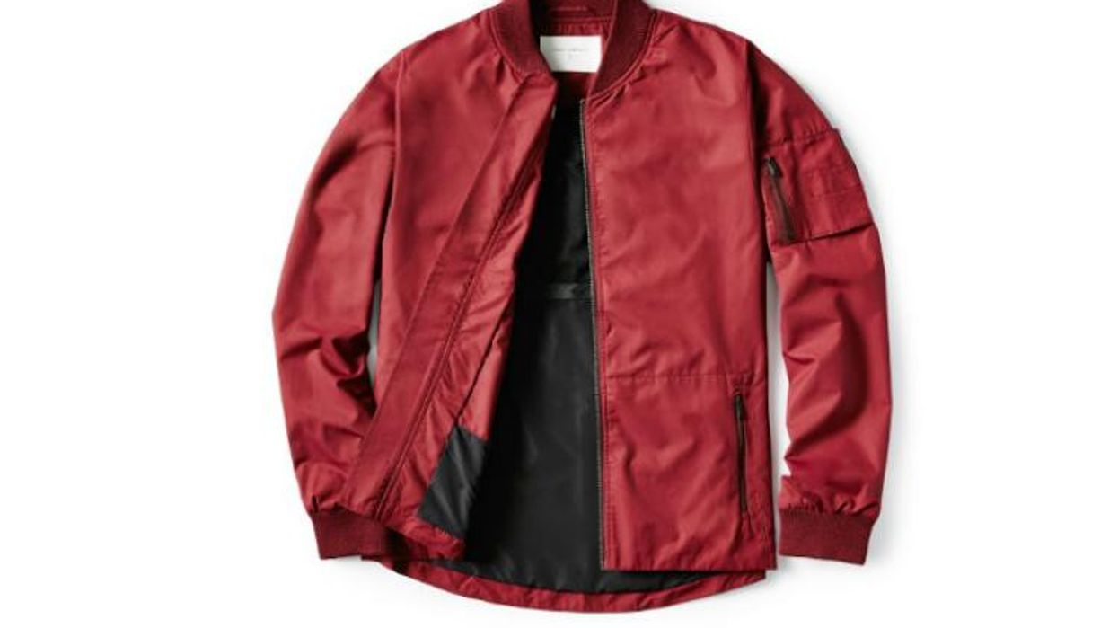 Frank Oak red bomber SC
