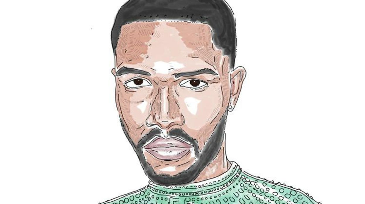 Frank Ocean drawing