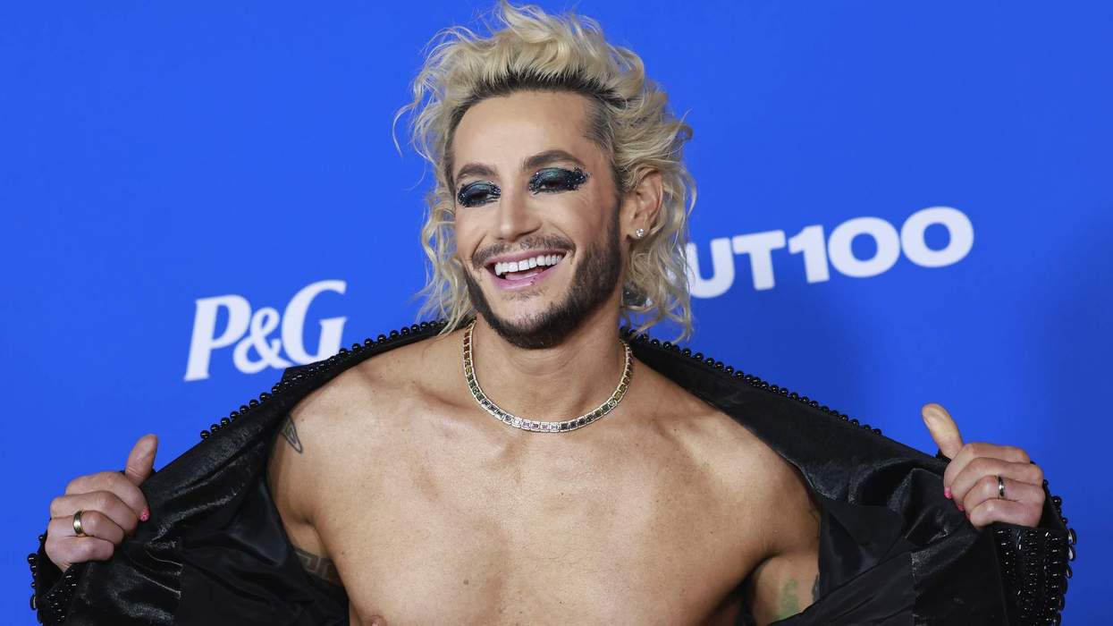 Frankie Grande attends the 2025 Out100 Celebration.