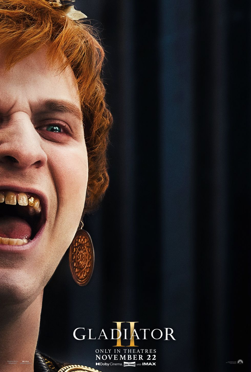 Fred Hechinger as Emperor Caracalla