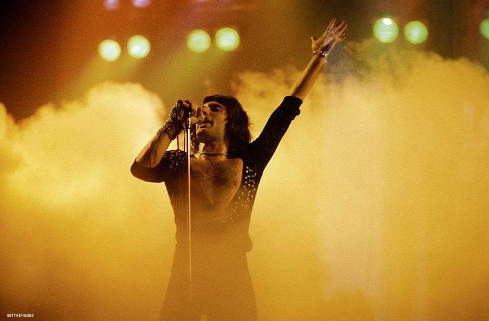 Freddie Mercury onstage