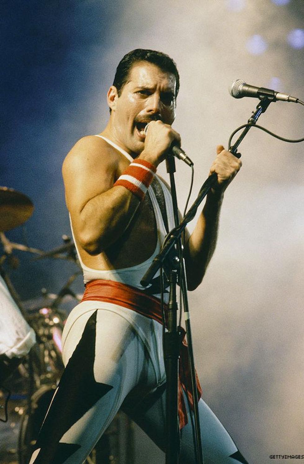 Freddie Mercury onstage