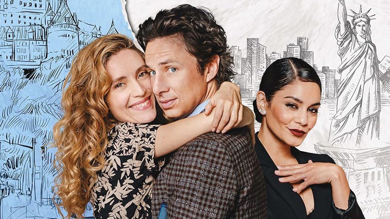 French Girl Movie poster Evelyne Brochu Zach Braff Vanessa Hudgens