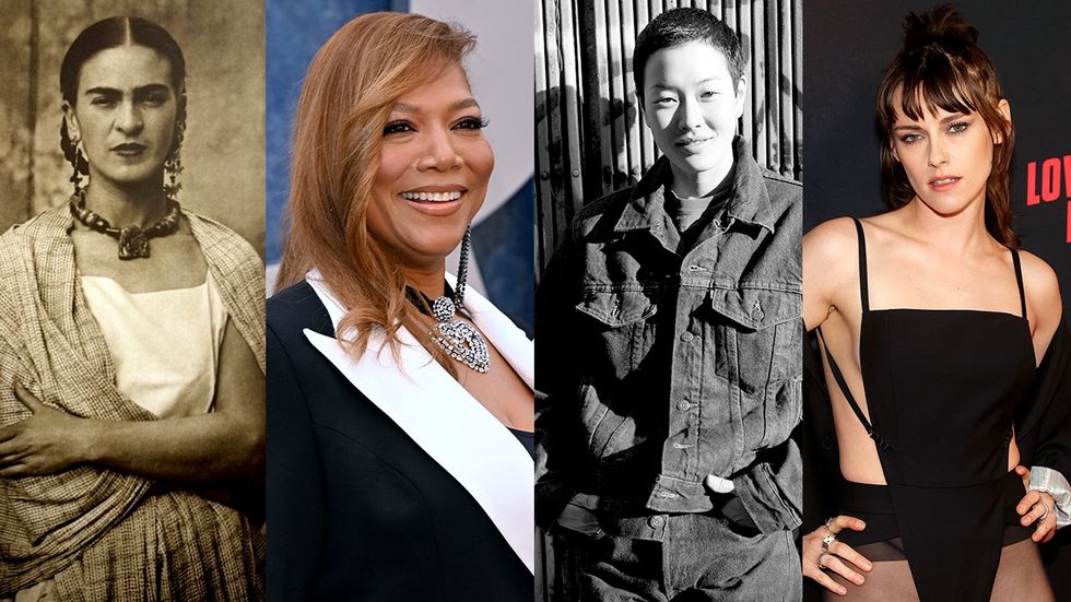 Frida Kahlo Queen Latifah Jenny Shimizu Kristen Stewart