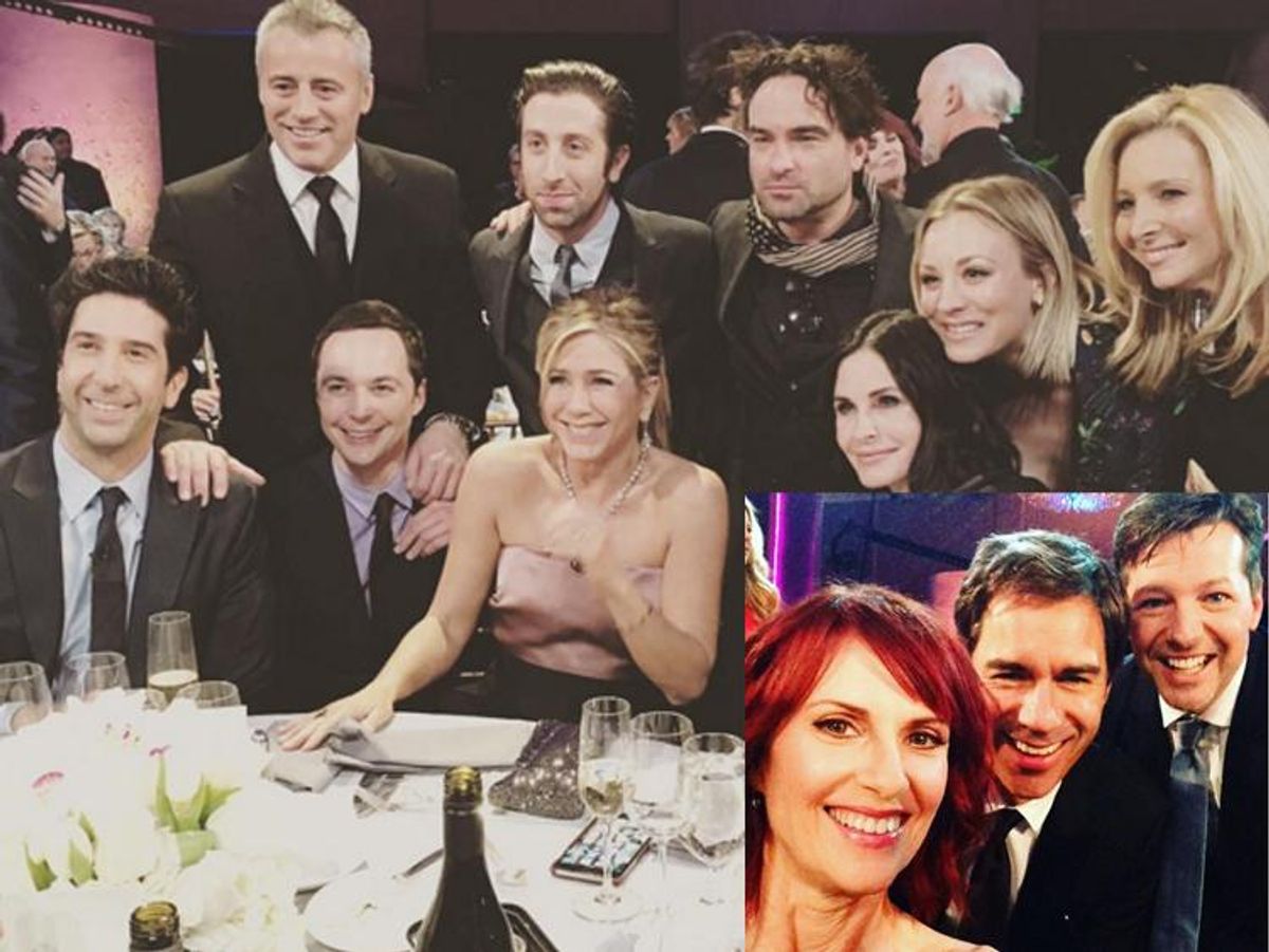 friends and will & grace reunion pics