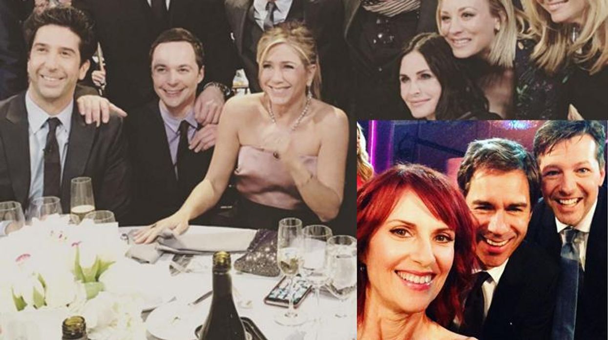 friends and will & grace reunion pics