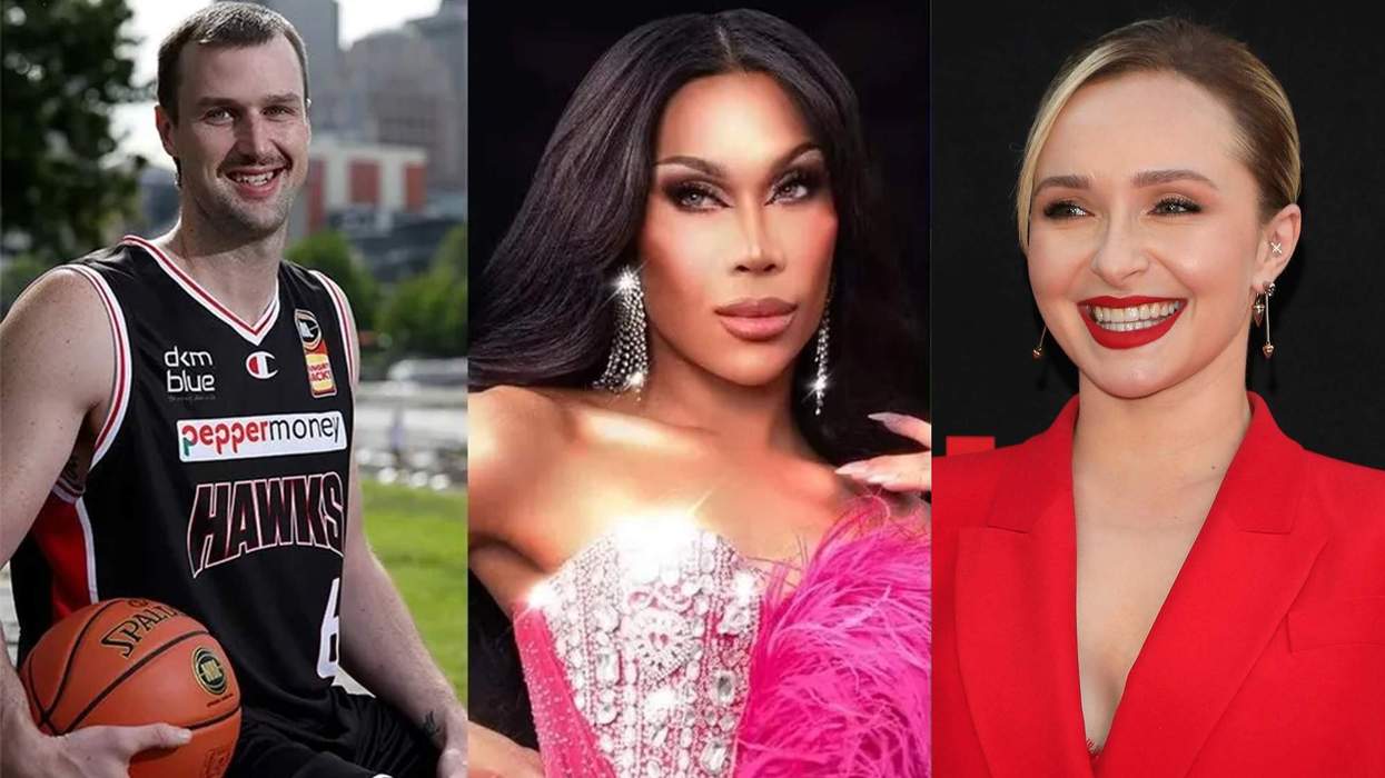 From left: AJ Oglivy, Marina Summers, and Hayden Panettiere.