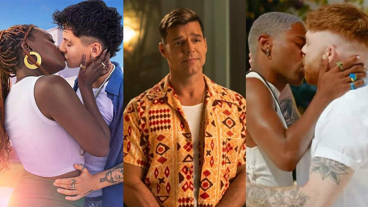 From Left: 'I Kissed a Girl,' 'Palm Royale,' and 'I Kissed a Boy.'