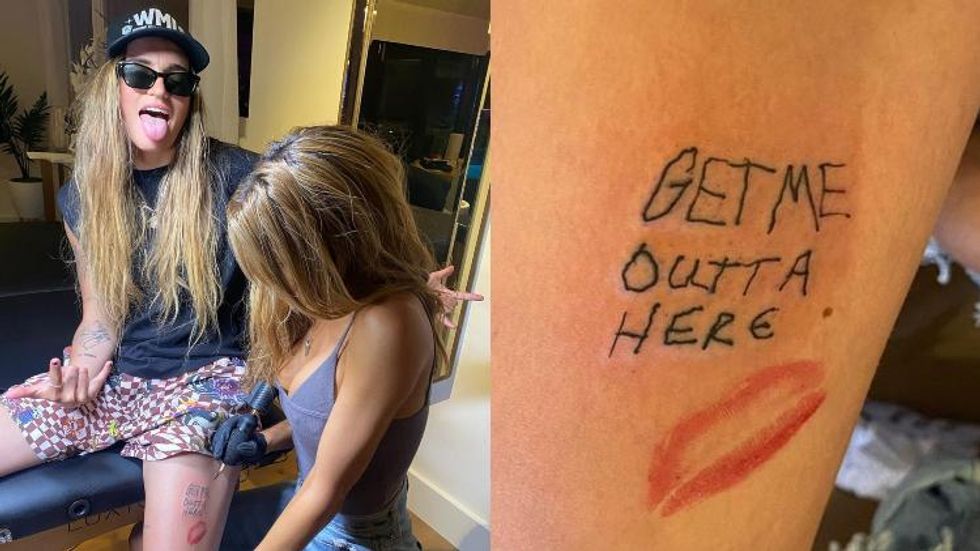 G Flip and Chrishell Stause