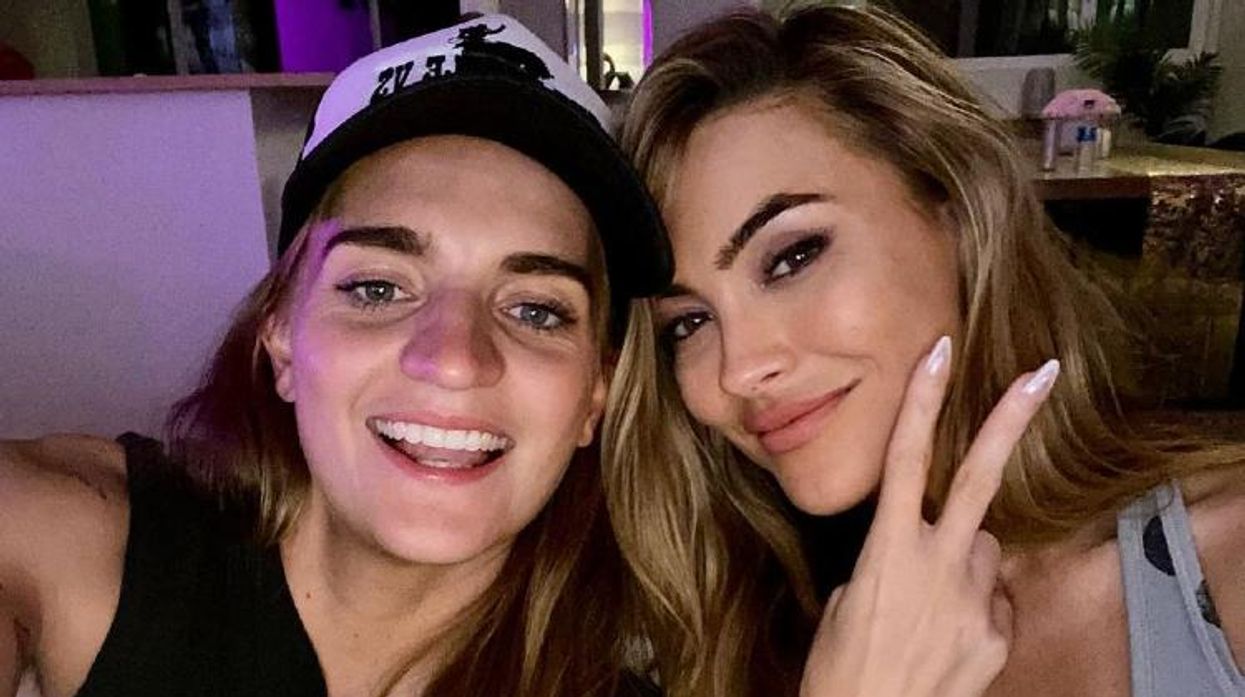 G Flip and Chrishell Stause