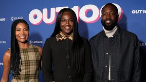 Joined by parents at Out100, Zaya Wade feels 'so much happiness and love'