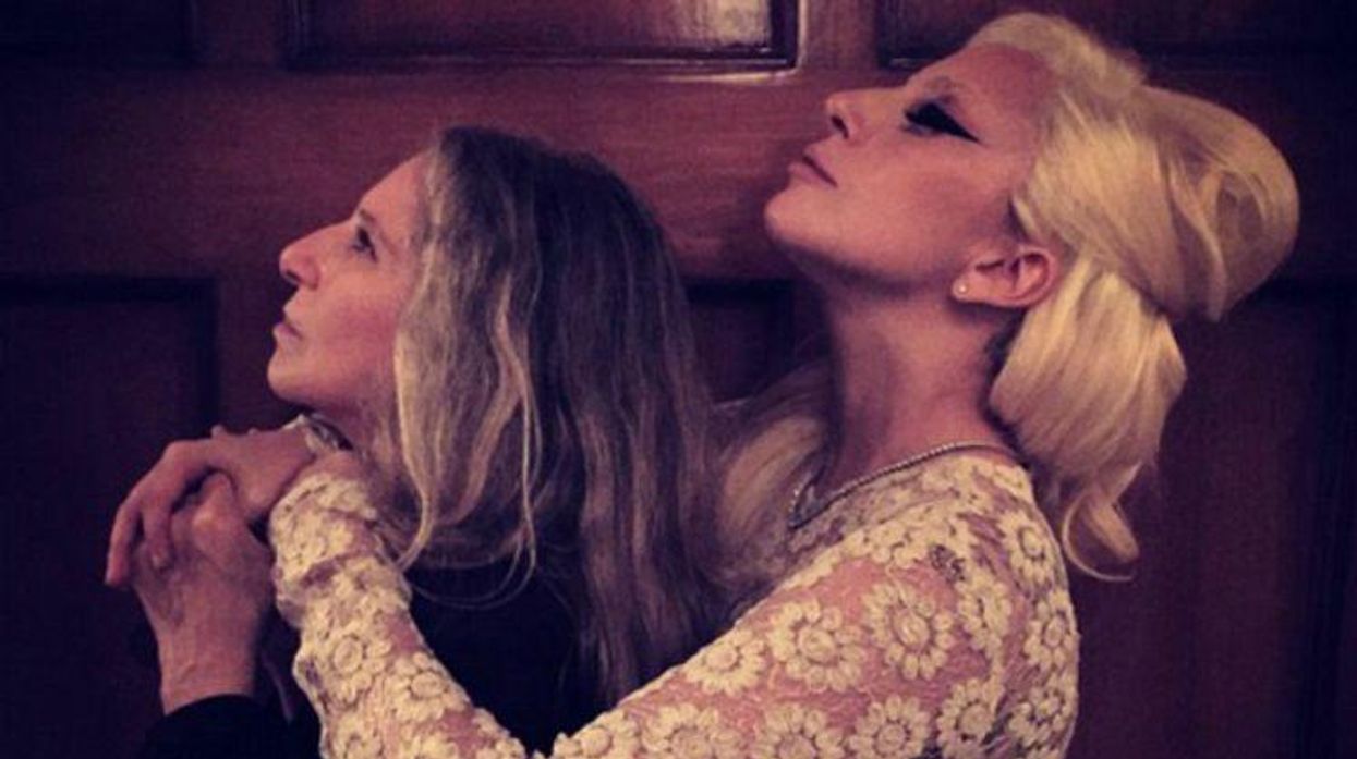 Gaga and Barbra