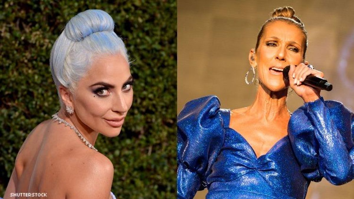 Gaga and Celine Dion