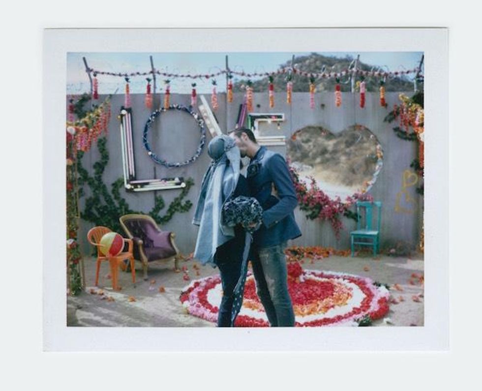 Gallery: Backstage Polaroids From Diesel's 'Make Love Not Walls' Campaign