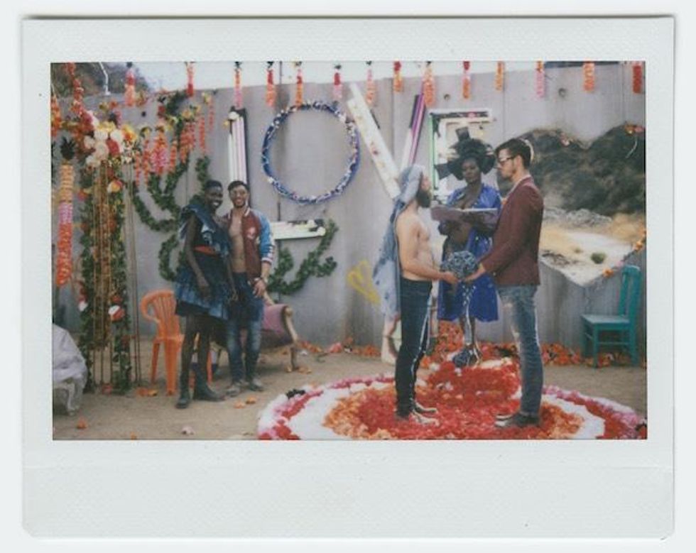 Gallery: Backstage Polaroids From Diesel's 'Make Love Not Walls' Campaign