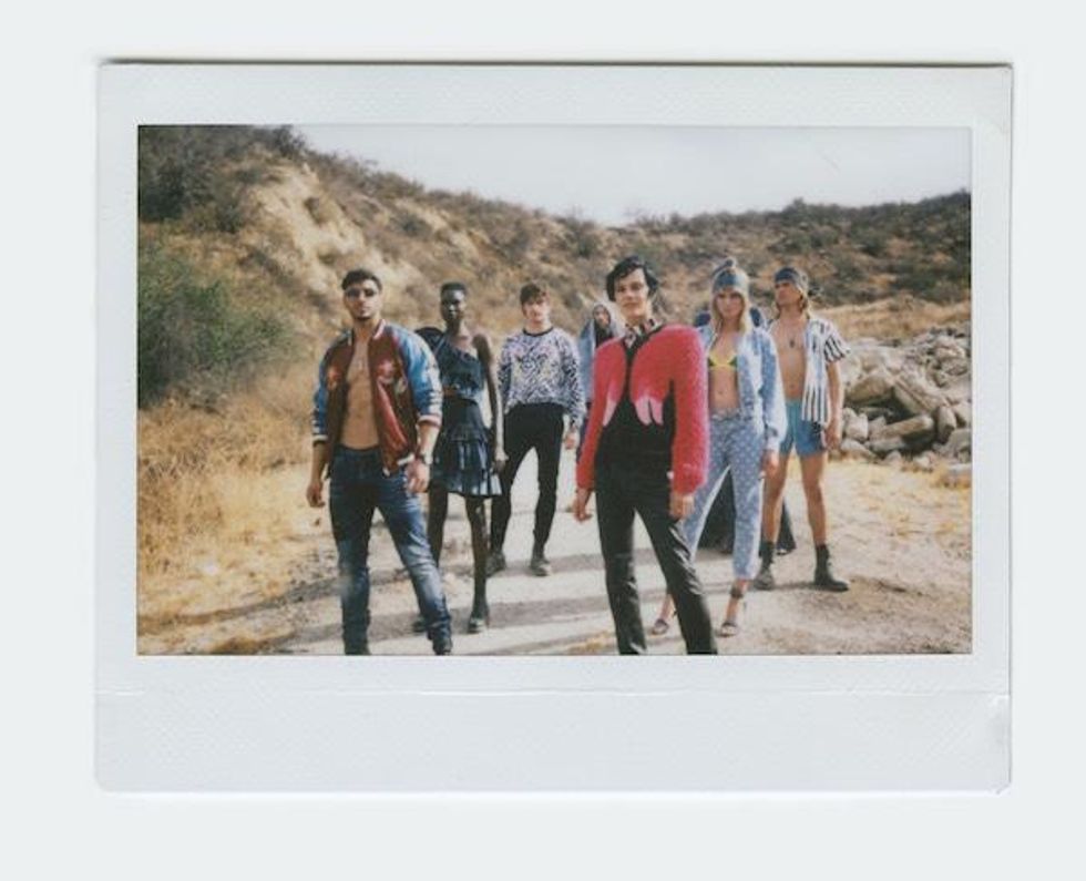 Gallery: Backstage Polaroids From Diesel's 'Make Love Not Walls' Campaign