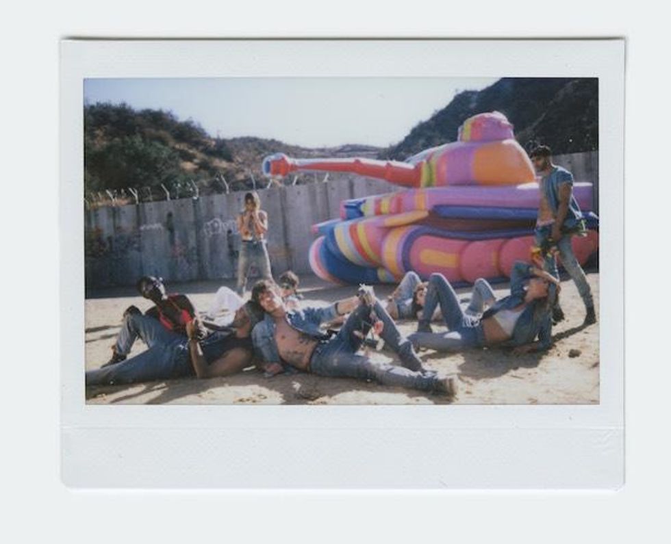 Gallery: Backstage Polaroids From Diesel's 'Make Love Not Walls' Campaign