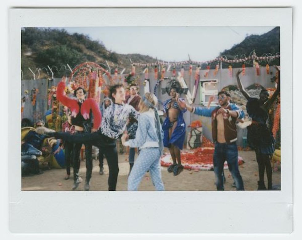 Gallery: Backstage Polaroids From Diesel's 'Make Love Not Walls' Campaign