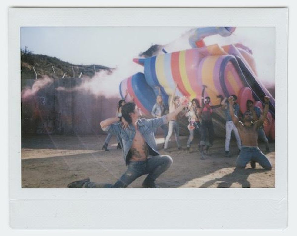 Gallery: Backstage Polaroids From Diesel's 'Make Love Not Walls' Campaign