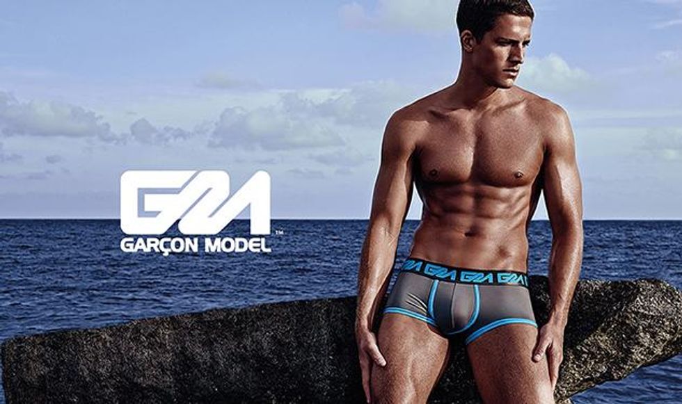 Garçon Model Turns Up the Heat With New Ad