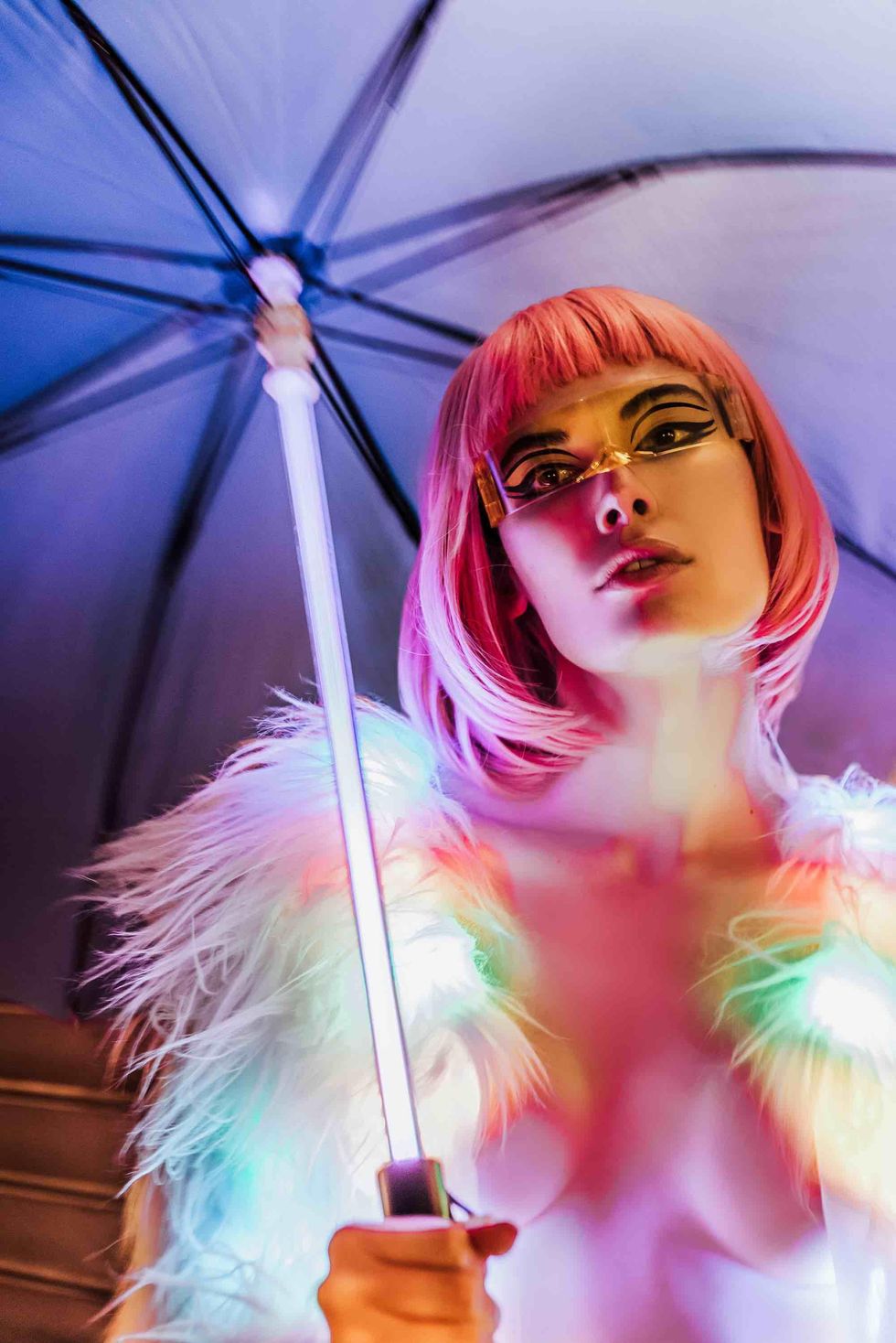 Garnet Rubio is 'Pleasure Bots's Futuristic Fluid Muse