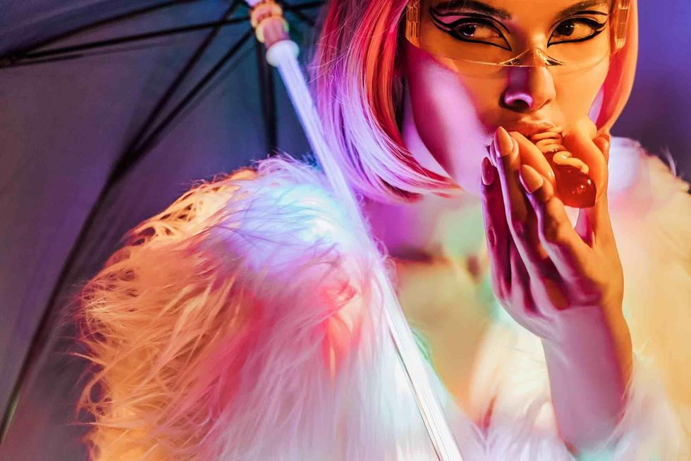 Garnet Rubio is 'Pleasure Bots's Futuristic Fluid Muse