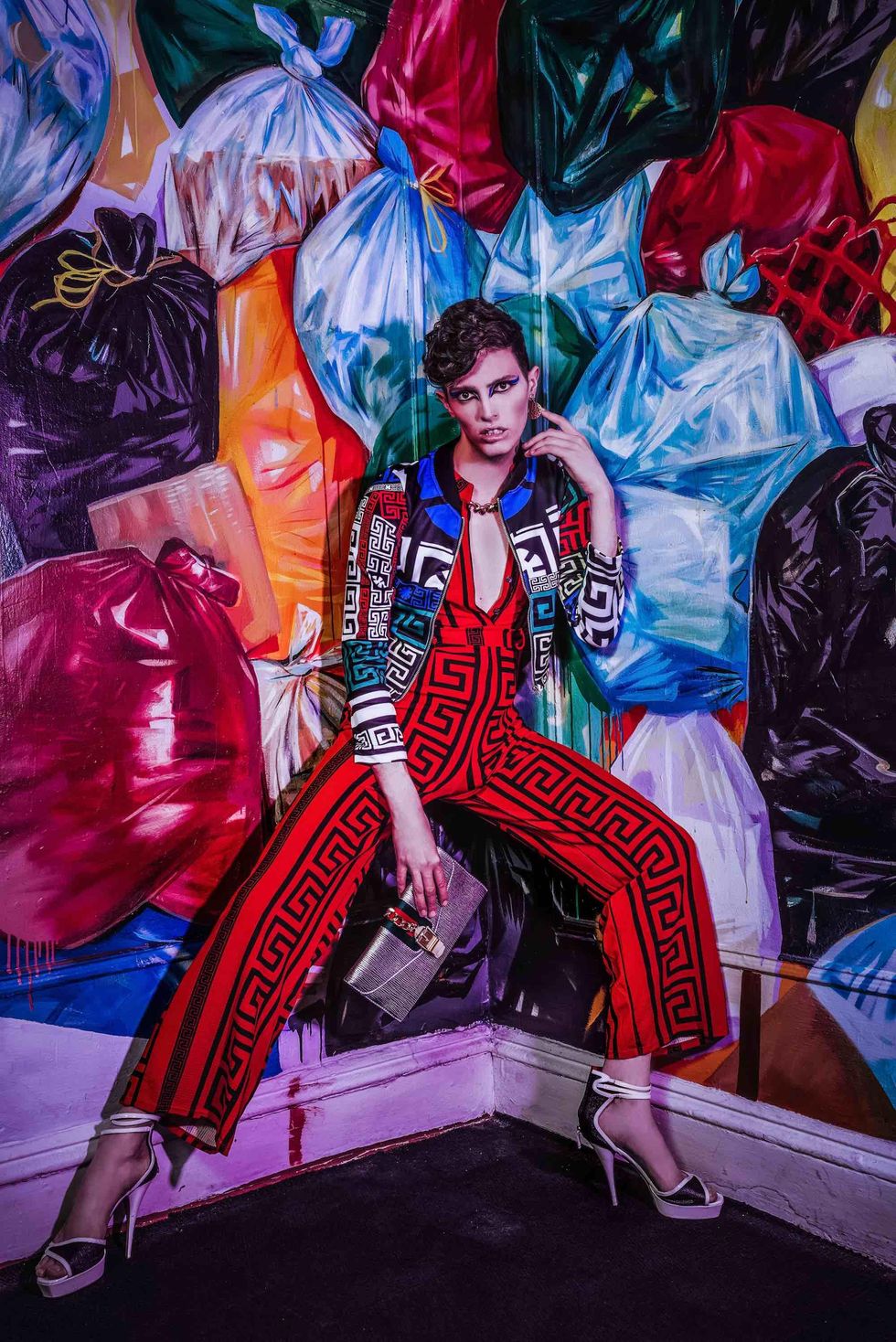 Garnet Rubio is 'Pleasure Bots's Futuristic Fluid Muse