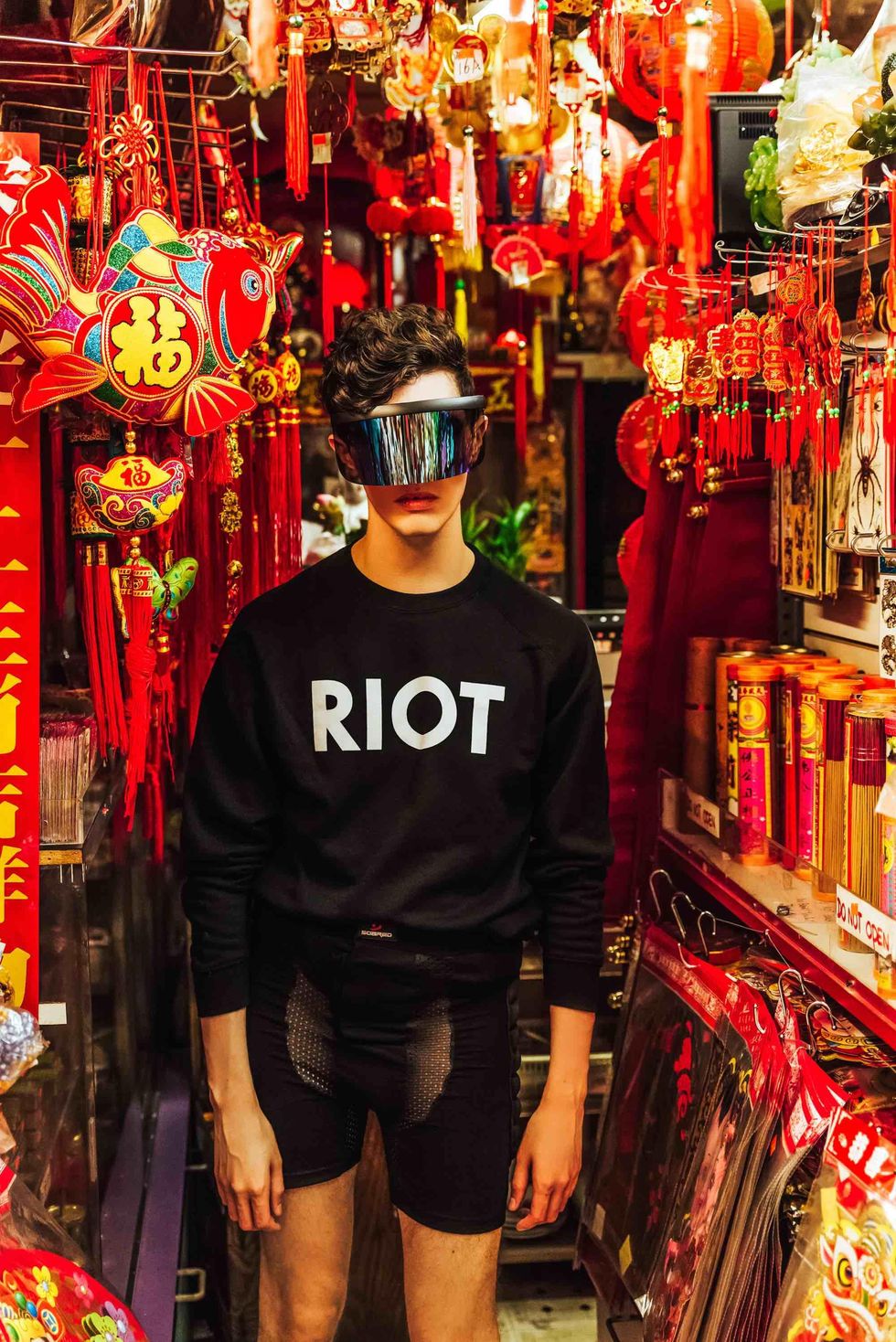 Garnet Rubio is 'Pleasure Bots's Futuristic Fluid Muse