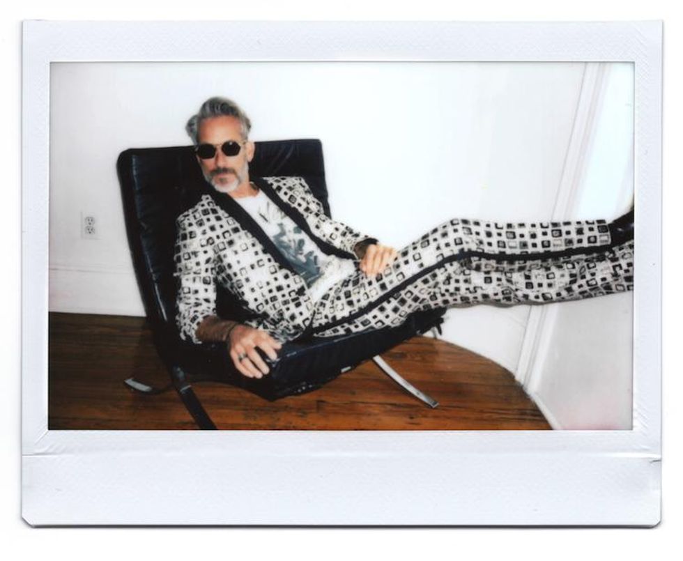 Garrett Swann Is A Sexy Silver Fox On The Run