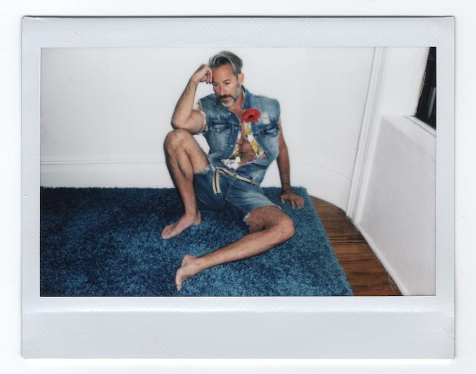 Garrett Swann Is A Sexy Silver Fox On The Run